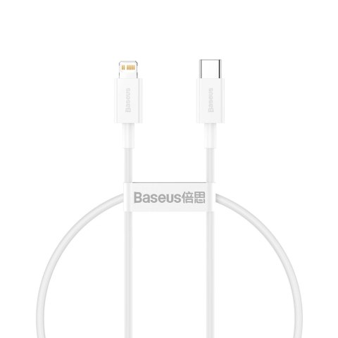 Kabel Baseus Superior Series USB-C / Lightning PD 20W 2 m - biały
