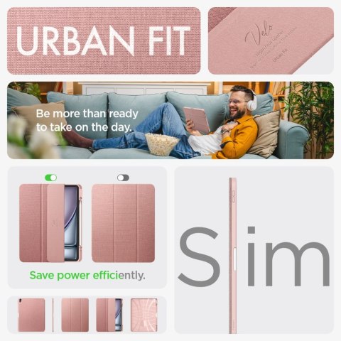 SPIGEN URBAN FIT IPAD AIR 13 2024 ROSE GOLD