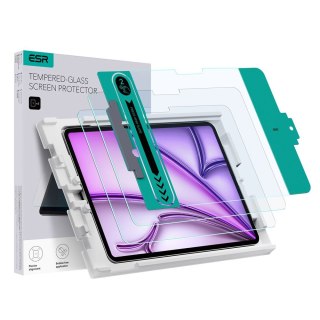 SZKŁO HARTOWANE ESR TEMPERED GLASS 2-PACK IPAD AIR 13 2024 CLEAR