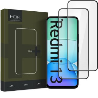 SZKŁO HARTOWANE HOFI GLASS PRO+ 2-PACK XIAOMI REDMI 13 BLACK