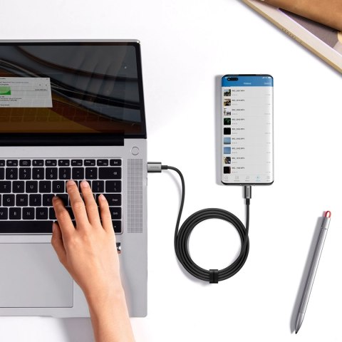 Kabel Baseus Superior Series USB-A / USB-C 100W 2m - czarny