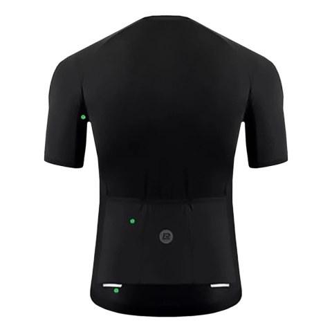 Koszulka rowerowa Rockbros 15120002003 z krótkim rękawem L - czarna