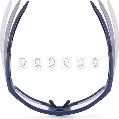 Okulary rowerowe Rockbros SP216BL fotochromowe UV400 - niebieskie