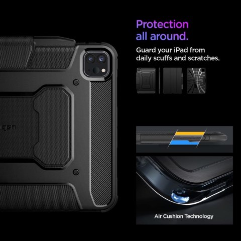 SPIGEN RUGGED ARMOR "PRO" IPAD PRO 11 5 / 2024 BLACK