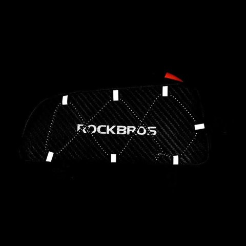 Torba Rockbros 039BK rowerowa na ramę 1 l z plecionką - czarna