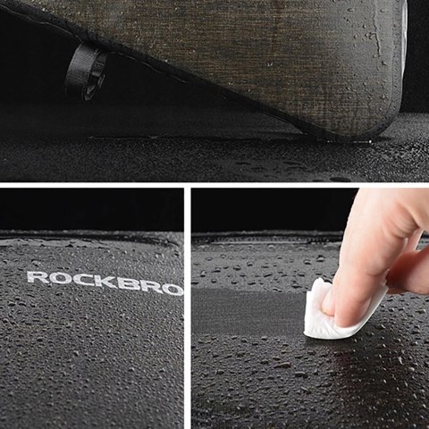 Torba Rockbros AS-017 rowerowa na ramę 5 l - ciemnozielona