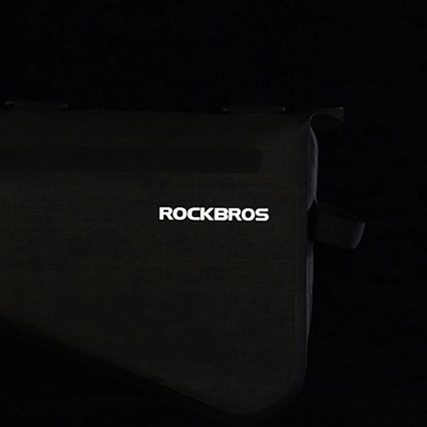 Torba Rockbros AS-017 rowerowa na ramę 5 l - ciemnozielona