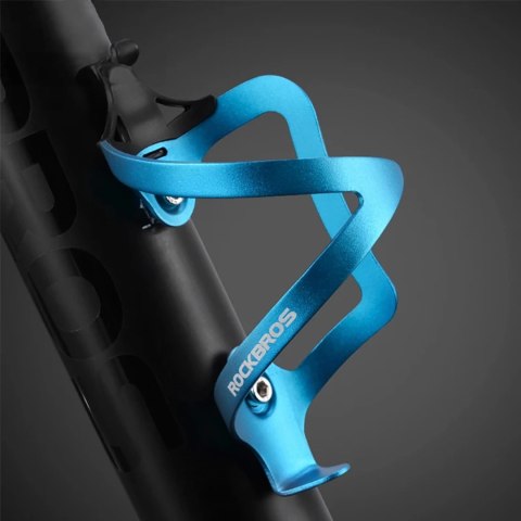 Uchwyt Rockbros 2017-11ABL na bidon rowerowy - niebieski