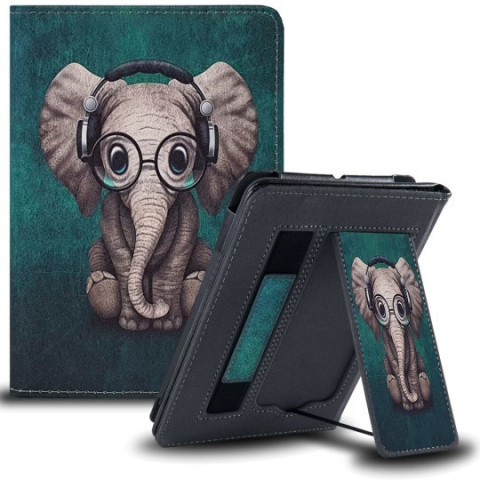 Etui Smartcase "2" do Kindle Paperwhite V / 5 / ze słoniem