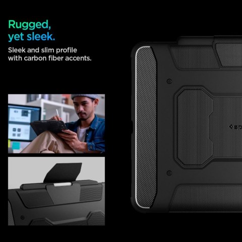 SPIGEN RUGGED ARMOR "PRO" IPAD PRO 13 7 / 2024 BLACK