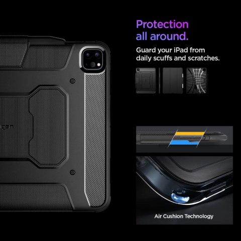 SPIGEN RUGGED ARMOR "PRO" IPAD PRO 13 7 / 2024 BLACK