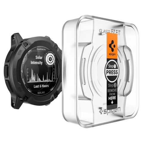 SZKŁO HARTOWANE SPIGEN GLAS.TR "EZ FIT" 2-PACK GARMIN INSTINCT 2X SOLAR CLEAR