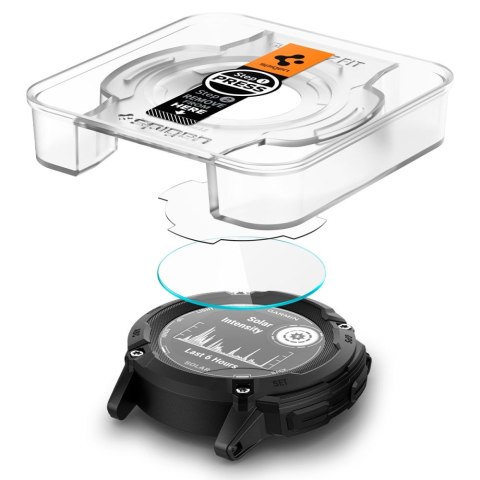 SZKŁO HARTOWANE SPIGEN GLAS.TR "EZ FIT" 2-PACK GARMIN INSTINCT 2X SOLAR CLEAR