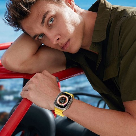 TECH-PROTECT ICONBAND PRO APPLE WATCH 4 / 5 / 6 / 7 / 8 / 9 / SE / ULTRA 1 / 2 (42 / 44 / 45 / 49 MM) MIDNIGHT BLUE