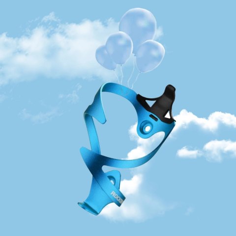 Uchwyt Rockbros 2017-11ABL na bidon rowerowy - niebieski