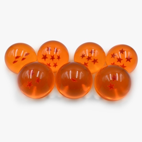 Dragon Ball Z Smocze Kryształowe Kule - Zestaw 7 sztuk - Idealny Prezent