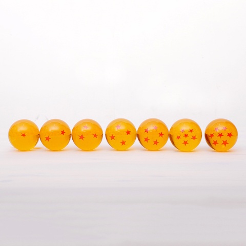 Dragon Ball Z Smocze Kryształowe Kule - Zestaw 7 sztuk - Idealny Prezent