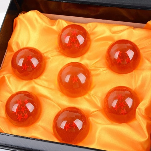 Dragon Ball Z Smocze Kryształowe Kule - Zestaw 7 sztuk - Idealny Prezent