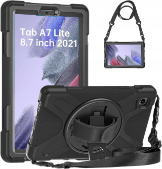 Etui Solid360 do Galaxy Tab A7 Lite 8.7 Black
