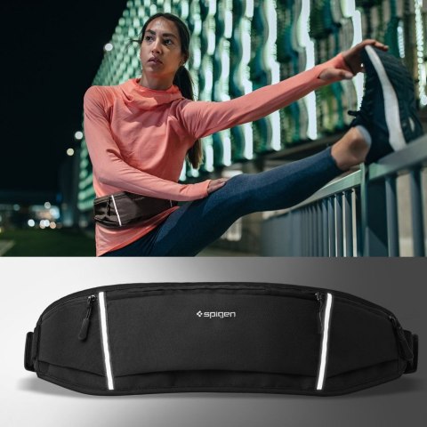 SPIGEN A710 DYNAMIC SHIELD WAIST BAG BLACK