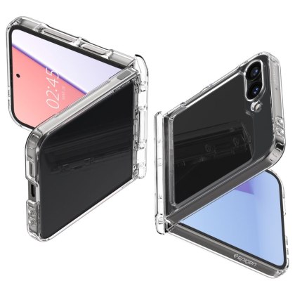 SPIGEN ULTRA HYBRID PRO GALAXY Z FLIP 6 CRYSTAL CLEAR