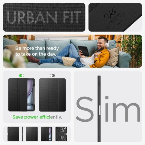 SPIGEN URBAN FIT IPAD AIR 13 2024 BLACK