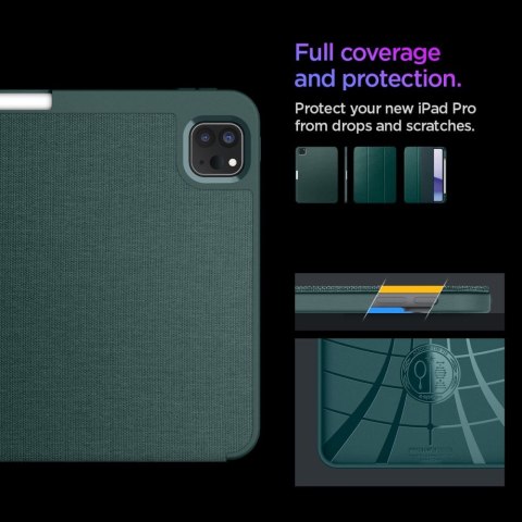 SPIGEN URBAN FIT IPAD PRO 11 5 / 2024 MIDNIGHT GREEN