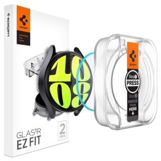 SZKŁO HARTOWANE SPIGEN GLAS.TR "EZ-FIT" 2-PACK GALAXY WATCH 7 (44 MM) CLEAR