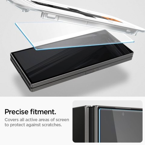 SZKŁO HARTOWANE SPIGEN GLAS.TR "EZ FIT" 2-PACK GALAXY Z FOLD 6 CLEAR