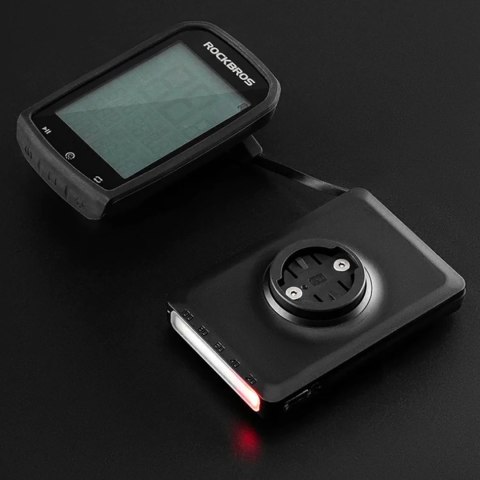 Lampka rowerowa Rockbros JP008 przednia pod licznik 5000mAh 150lm IPX6 - czarna