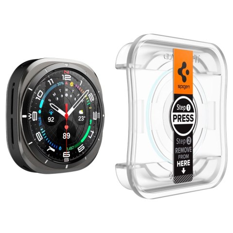 SZKŁO HARTOWANE SPIGEN GLAS.TR "EZ-FIT" 2-PACK GALAXY WATCH ULTRA (47 MM) CLEAR