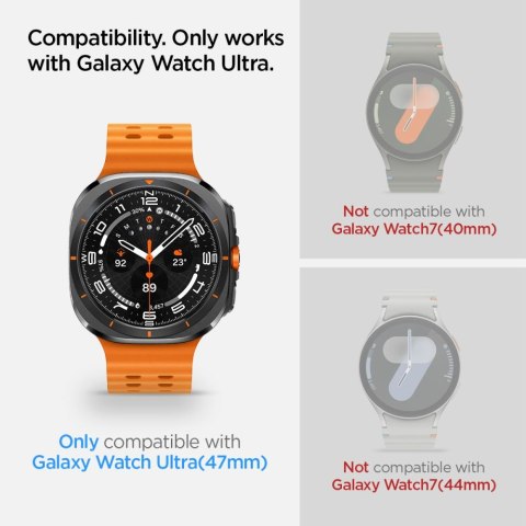 SZKŁO HARTOWANE SPIGEN GLAS.TR "EZ-FIT" 2-PACK GALAXY WATCH ULTRA (47 MM) CLEAR