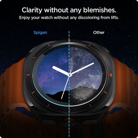 SZKŁO HARTOWANE SPIGEN GLAS.TR "EZ-FIT" 2-PACK GALAXY WATCH ULTRA (47 MM) CLEAR