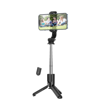 Selfie Stick Tripod teleskopowy + pilot Bluetooth