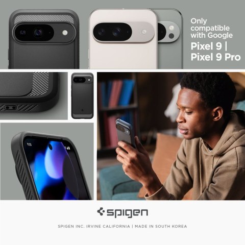 SPIGEN RUGGED ARMOR GOOGLE PIXEL 9 / 9 PRO MATTE BLACK