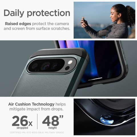 SPIGEN TOUGH ARMOR GOOGLE PIXEL 9 PRO XL ABYSS GREEN