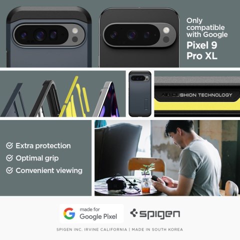 SPIGEN TOUGH ARMOR GOOGLE PIXEL 9 PRO XL METAL SLATE