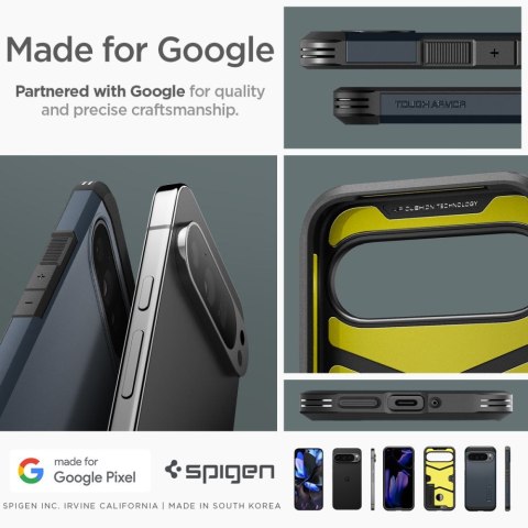 SPIGEN TOUGH ARMOR GOOGLE PIXEL 9 PRO XL METAL SLATE