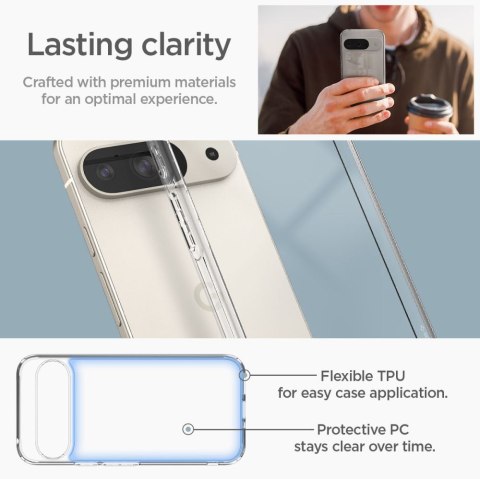 SPIGEN ULTRA HYBRID GOOGLE PIXEL 9 / 9 PRO CRYSTAL CLEAR