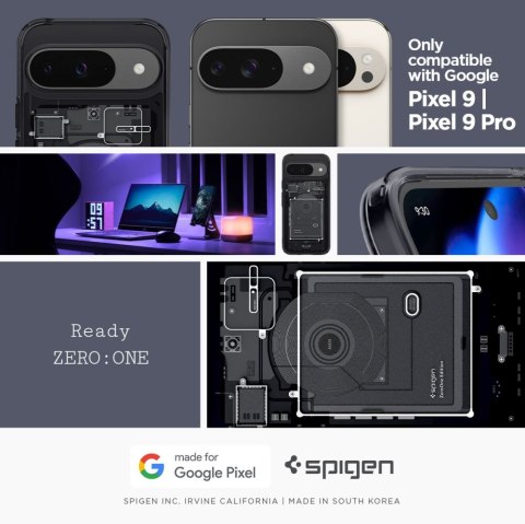 SPIGEN ULTRA HYBRID GOOGLE PIXEL 9 / 9 PRO ZERO ONE