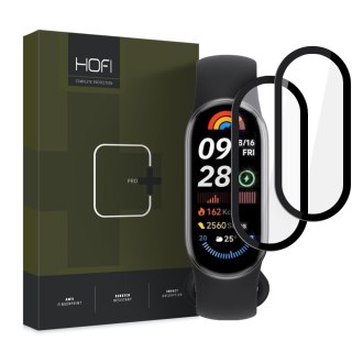 SZKŁO HYBRYDOWE HOFI HYBRID PRO+ 2-PACK XIAOMI SMART BAND 9 / 9 NFC BLACK