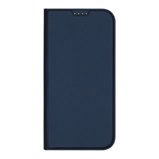 Etui Dux Ducis Skin Pro na iPhone 16 Pro Max z klapką i miejscem na kartę - niebieskie