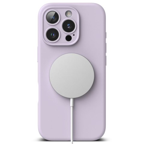 RINGKE SILICONE MAGNETIC MAGSAFE IPHONE 16 PRO MAX LIGHT PURPLE