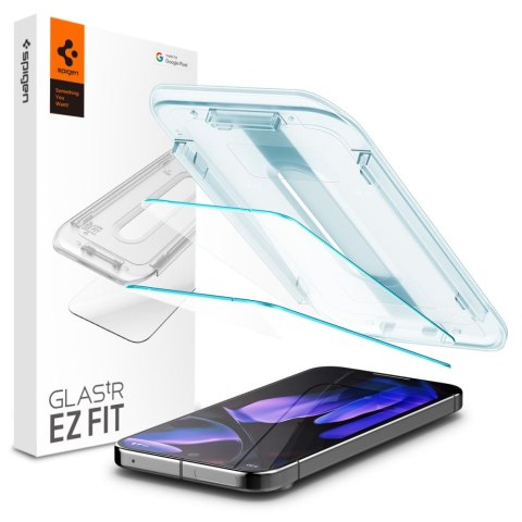 SZKŁO HARTOWANE SPIGEN GLAS.TR "EZ FIT" 2-PACK GOOGLE PIXEL 9 / 9 PRO CLEAR