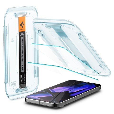 SZKŁO HARTOWANE SPIGEN GLAS.TR "EZ FIT" 2-PACK GOOGLE PIXEL 9 PRO XL CLEAR