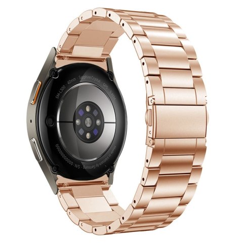 TECH-PROTECT STAINLESS SAMSUNG GALAXY WATCH 4 / 5 / 5 PRO / 6 / 7 / FE BLUSH GOLD