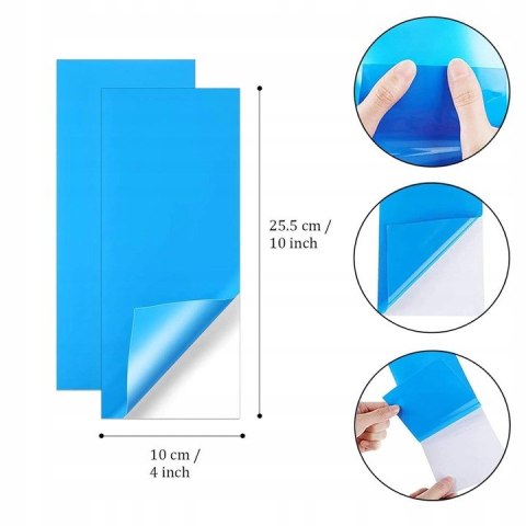 10x ZESTAW NAPRAWCZY DO BASENÓW ŁATKI ŁATY PRZYLEPNE DO MATERACA MOCNE PCW