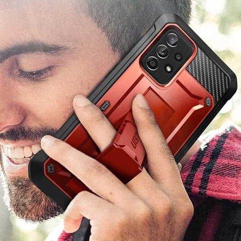 Etui Pancerne 360 Supcase do Samsung Galaxy A72 LTE/5G UB Pro Szkło Pasek