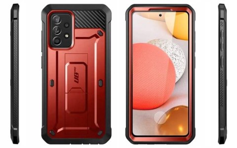 Etui Pancerne 360 Supcase do Samsung Galaxy A72 LTE/5G UB Pro Szkło Pasek