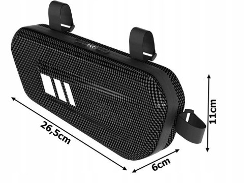 Torba Rowerowa Pod Ramę 1,5 l - Wodoodporna, Mocna i Sztywna